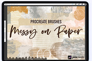 Procreate Brushes Messy on Paper, a Brush Add-On by Li Zamperini (Thumbnail 1 of 5)