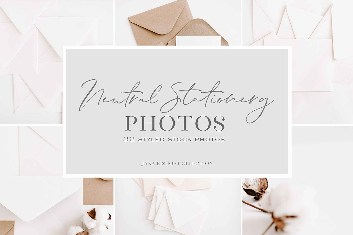 Neutral Stationary Styled Photos, a Templates & Theme by JanaBishopCollection (Photo 1 of 10)