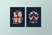 Love Story Gouache Illustration Pack, an Illustration by Laura Ingham (Thumbnail 13 of 14)