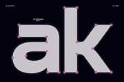 TRT Artnik – Modern Geometric Sans, a Sans Serif Font by truetype (Thumbnail 7 of 15)