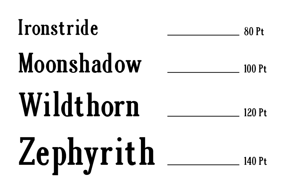 Achlam, a Serif Font by Nian Keun Studio (Photo 15 of 16)