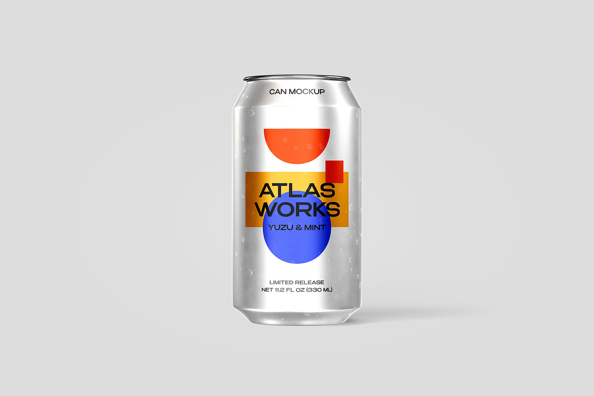 330ml Can Mockup, a Packaging Mockup by pixelbuddha.net (Photo 4 of 7)