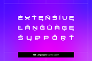 Technoise Futuristic Font Family, a Sans Serif Font by alpercakici (Thumbnail 2 of 13)