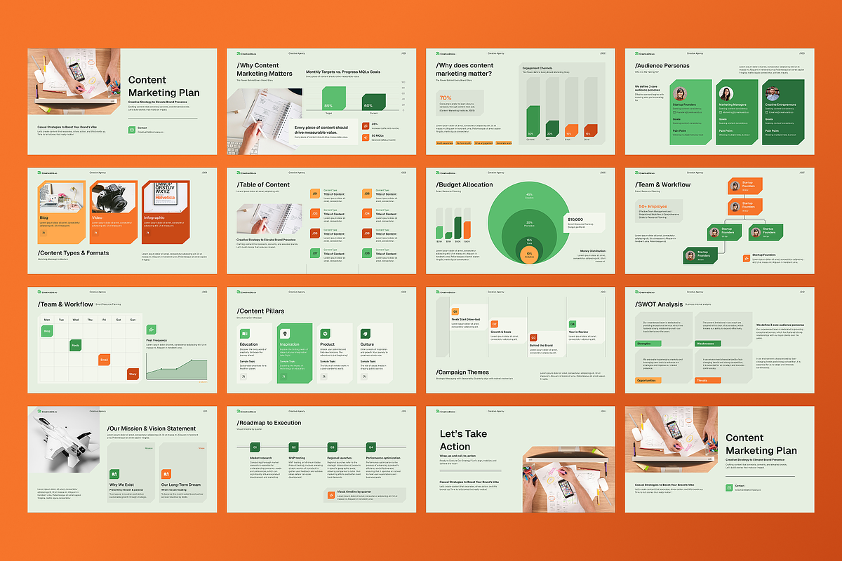 CreativaStd - Content Marketing Plan preview 2