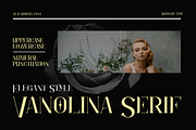 Vanolina Font, a Serif Font by brahamb_design (Thumbnail 5 of 6)
