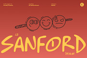 CS Sanford Drawn, a Handwritten Font by Craft Supply Co. (Thumbnail 1 of 8)