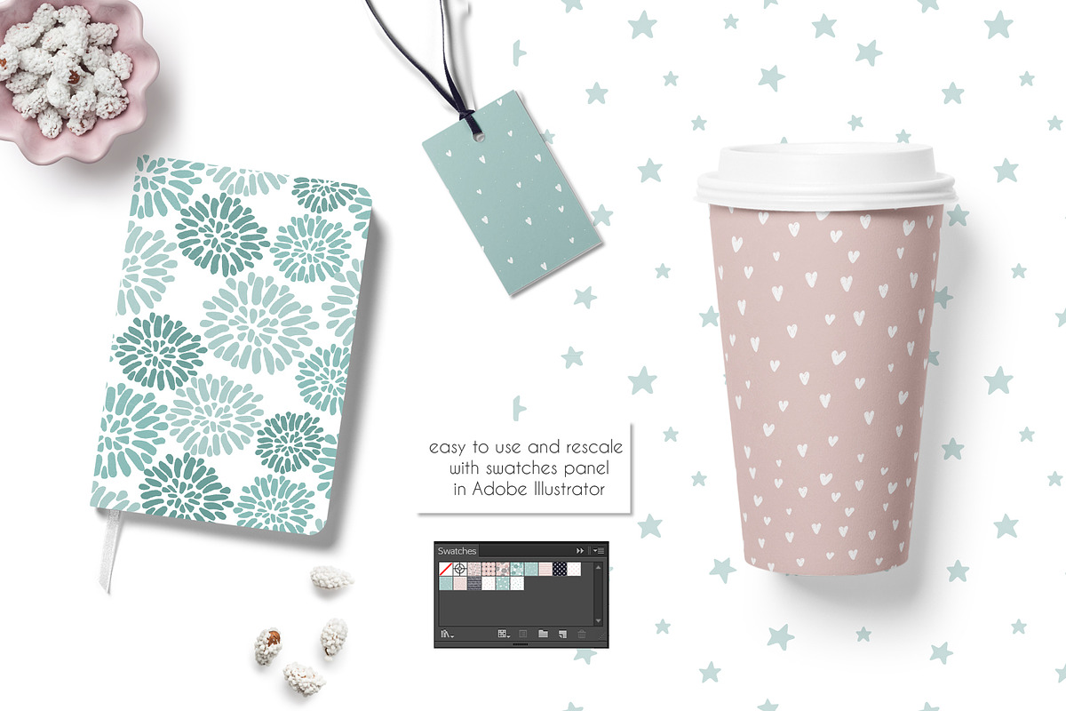 So cute patterns, a Pattern Graphic by Cozy pattern shop (Photo 5 of 6)