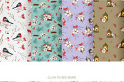 Cozy winter. Watercolor set, a Decorative Illustration by Ola_Vola (Thumbnail 4 of 5)