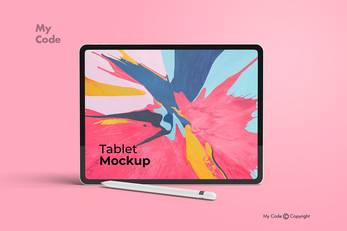 Stylish iPad Mockup, an iPad Mockup by My Code Std (Photo 2 of 9)