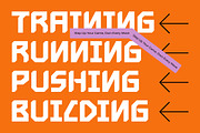 Digital Block Geometric Techno, a Sans Serif Font by timelesstype.co (Thumbnail 6 of 10)
