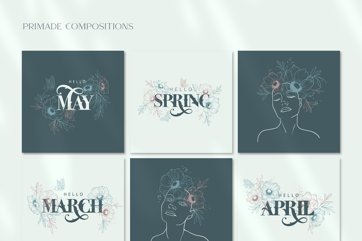 Spring Collection, a Background Graphic by Anna's Lettering (Photo 10 of 14)