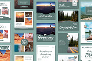 Elegant Travel Social Media Template, a Social Media Template by BoontenStudio (Thumbnail 3 of 7)
