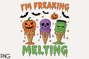 I'm Freaking Melting Sublimation Png, an Illustration by Black Bird Studio (Thumbnail 1 of 4)