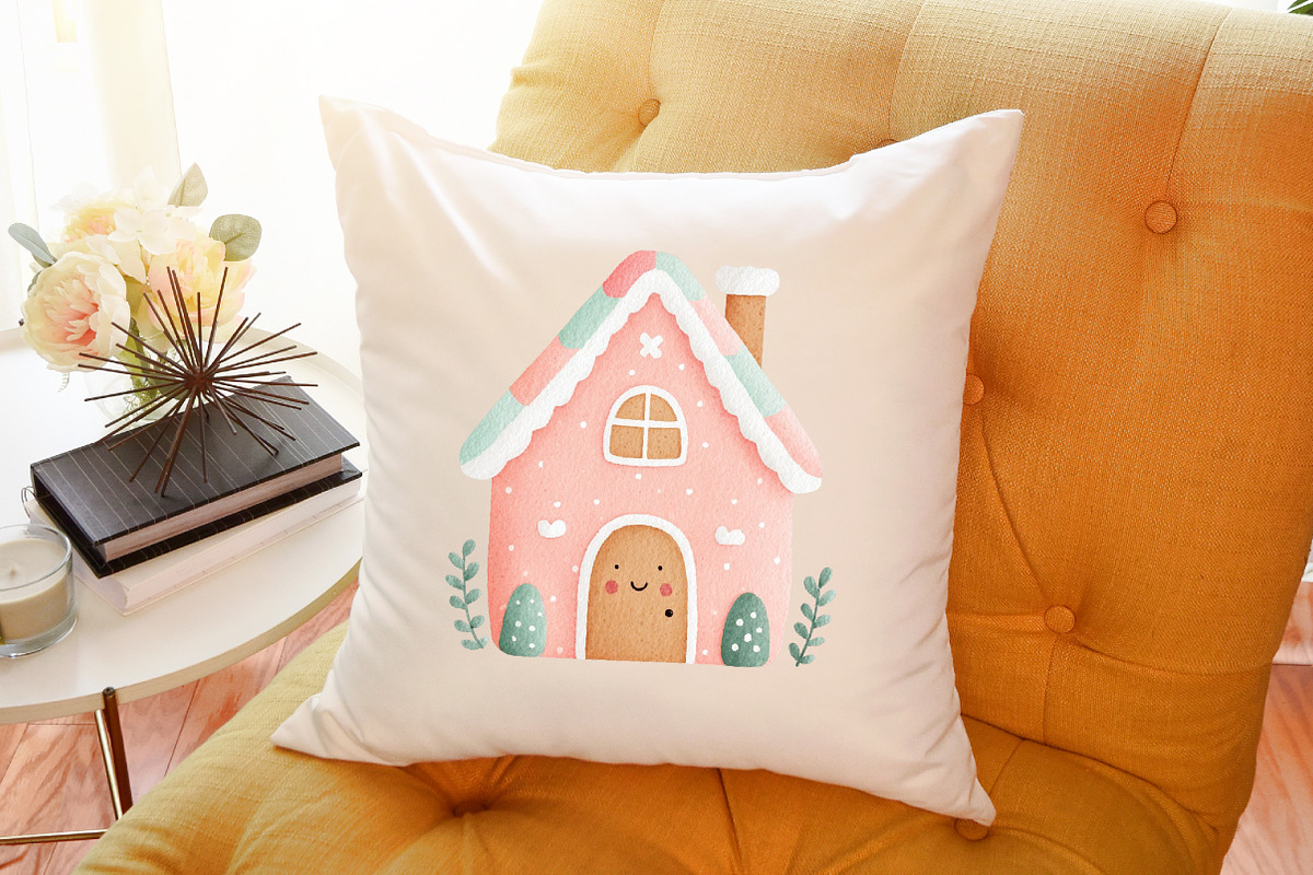 Cute Boho Christmas Clipart, an Illustration by Sublimation Artist (Photo 6 of 6)
