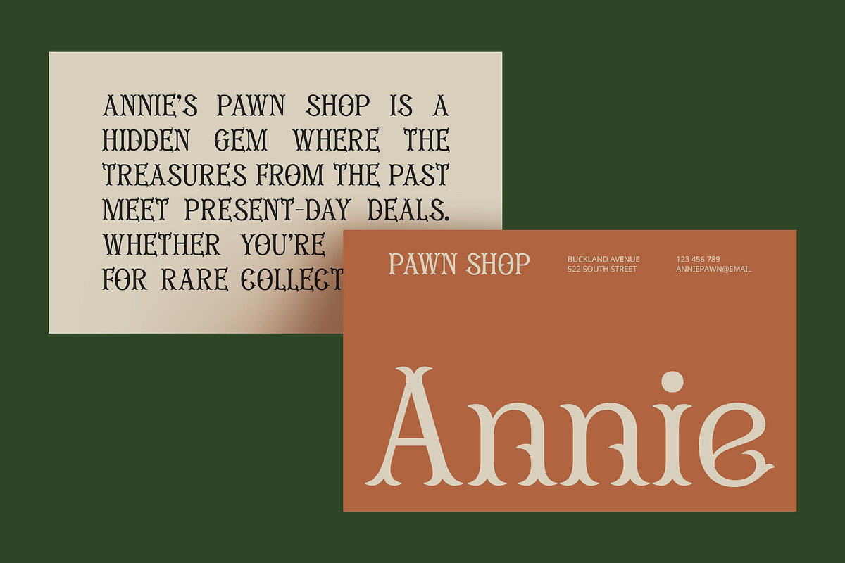 CS Visery – Display Font, a Serif Font by Craft Supply Co. (Photo 4 of 8)