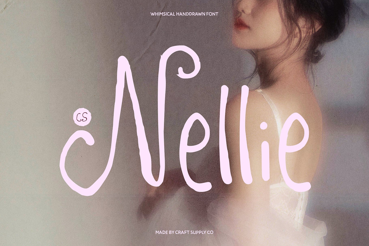 CS Nellie, a Handwritten Font by Craft Supply Co. (Photo 1 of 8)