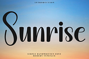 Sunrise, a Handwritten Font by InermediaSTUDIO (Thumbnail 1 of 8)