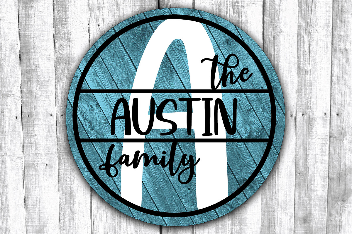 Family Monogram Bundle, an Illustration by OldMarket Designs (Photo 7 of 11)