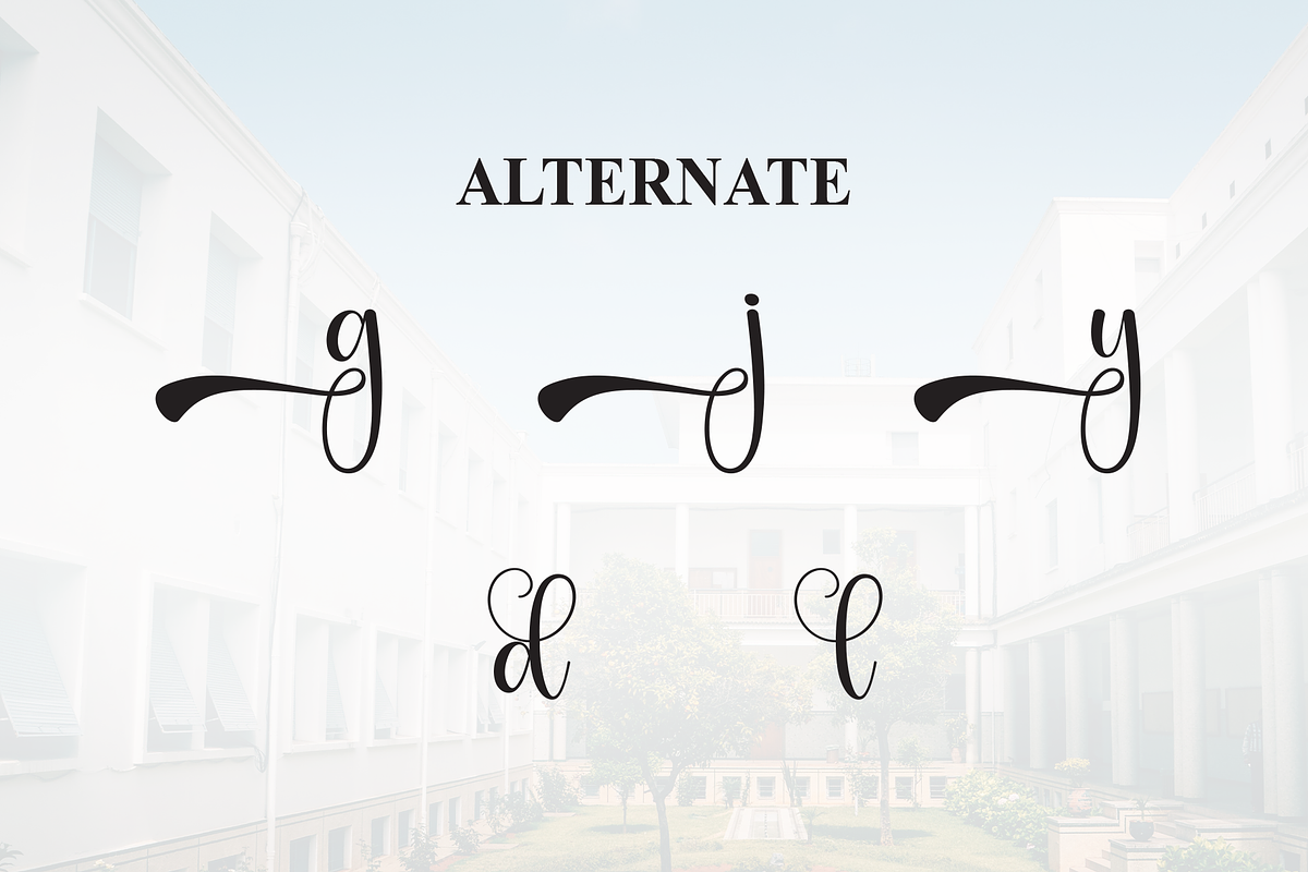 College | Script Font, a Handwritten Font by Scratchones (Photo 8 of 9)