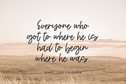 Streamfield Script, a Handwritten Font by Beck McCormick (Thumbnail 4 of 10)