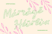 CS Blimie Dashed, a Script Font by Craft Supply Co. (Thumbnail 7 of 8)