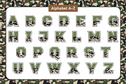 Half Soldier Color Fonts, a Font by Fox7 By Rattana (Thumbnail 2 of 8)