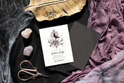 Halloween Card Mockup 5x7 8e fall, an Advertising Mockup by PawMockups (Thumbnail 6 of 11)
