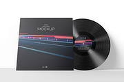 Vinyl Record Mockup 3, a Packaging Mockup by KIPET (Thumbnail 5 of 15)