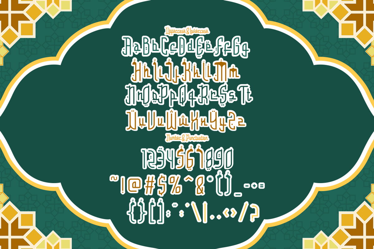 Nashir Nectar - Modern Islamic Font, a Font by PutraCetol Studio (Photo 6 of 11)