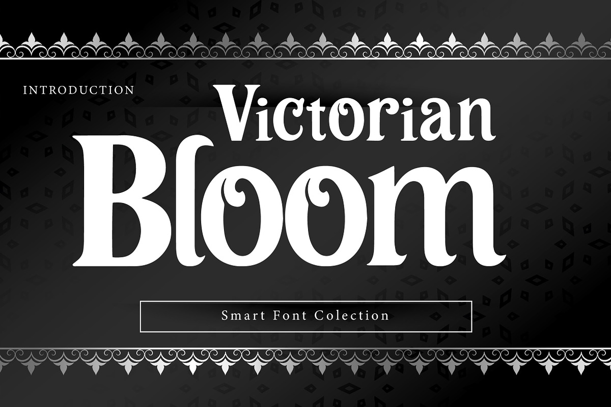 Victorian Bloom, a Slab Serif Font by Wow Magic (Photo 1 of 3)