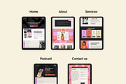 Squarespace Website template, a Squarespace Template by Ciel Lumiere (Thumbnail 4 of 8)