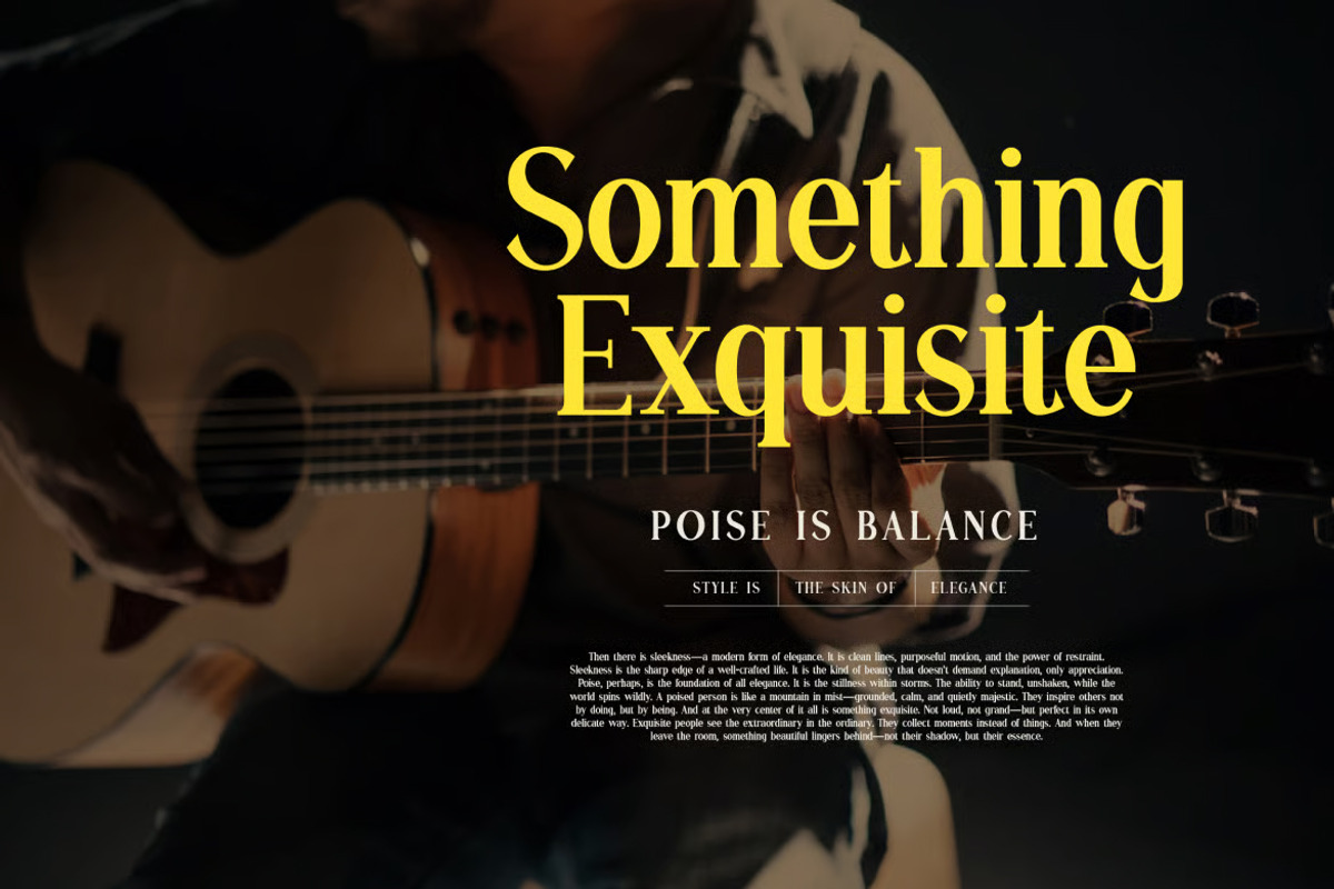 Garétto - Elegant Serif Typeface, a Serif Font by Brand Earth (Photo 5 of 7)