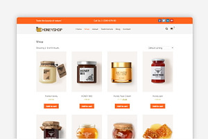 Honey Shop WordPress Theme