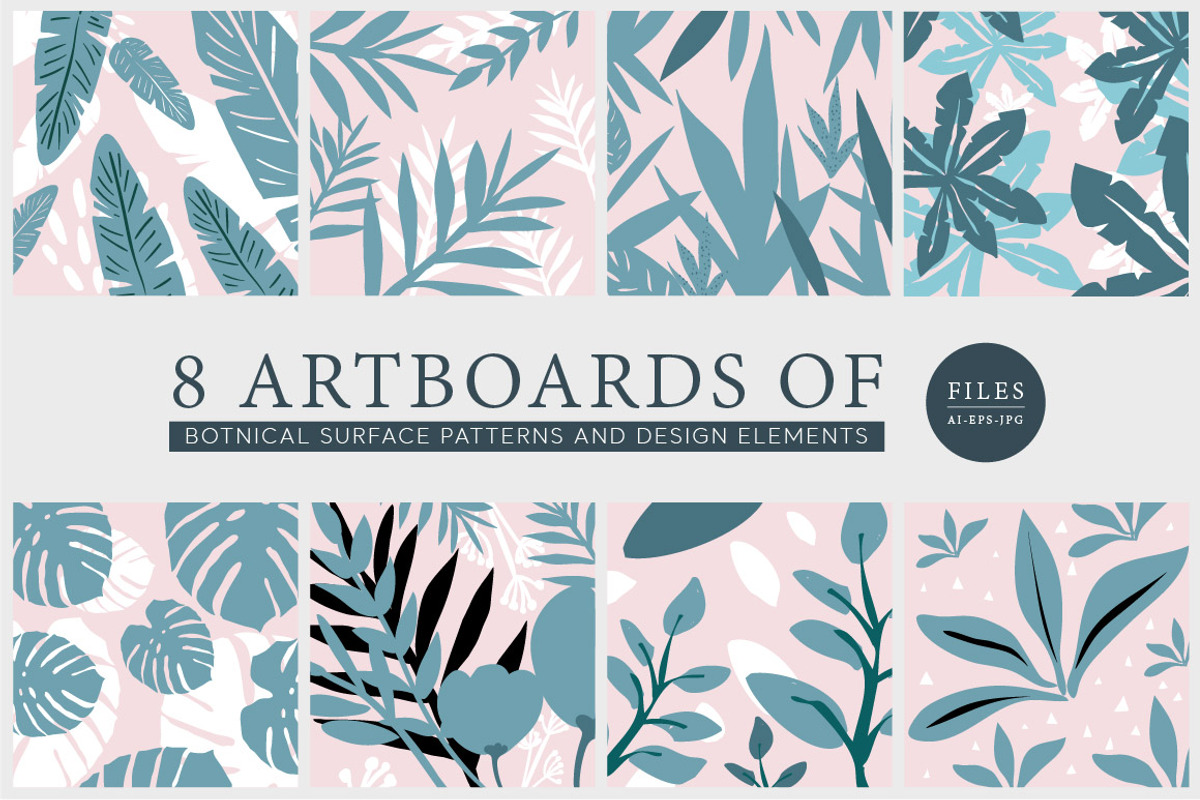 Botanical Patterns, a Pattern Graphic by funderful (Photo 5 of 8)