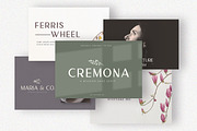 Cremona - Minimal Sans Serif, a Sans Serif Font by Vultype Co. (Thumbnail 15 of 16)