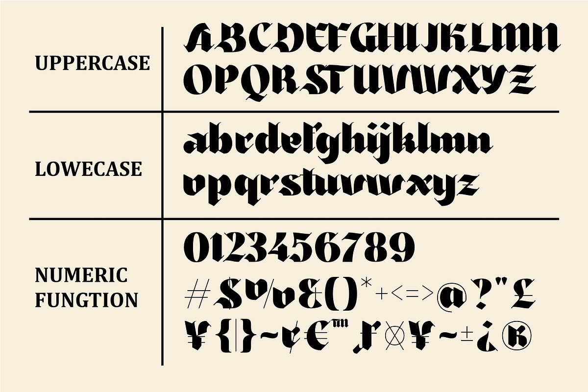 Calter, a Blackletter Font by ismanayuda (Photo 4 of 5)