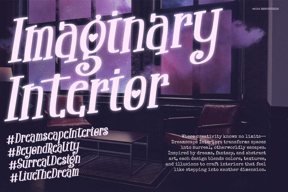 Phantom Glowing | Quirky Handwritten, a Handwritten Font by Denustudios (Photo 5 of 12)