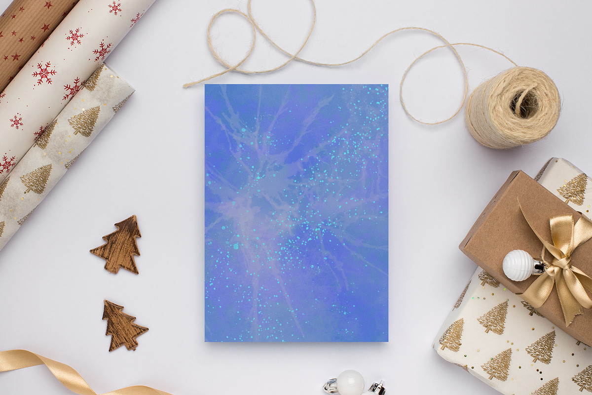 Nordic Winter Backgrounds, a Pattern Graphic by The Gypsy Goddess (Photo 3 of 10)
