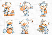 Whimsical  Cute Teddy Bear, an Illustration by Craft Nest (Thumbnail 4 of 6)