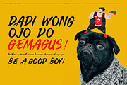 Gemagus Typeface, a Script Font by singpentinkhappy (Thumbnail 2 of 8)