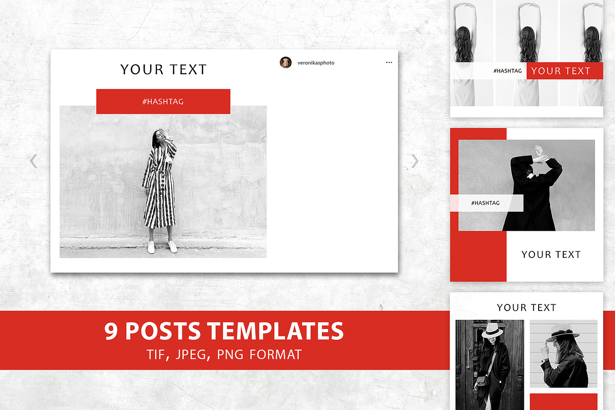Insta pack adapted to phone. Feeling, a Social Media Template by Integrity_store (Photo 2 of 5)