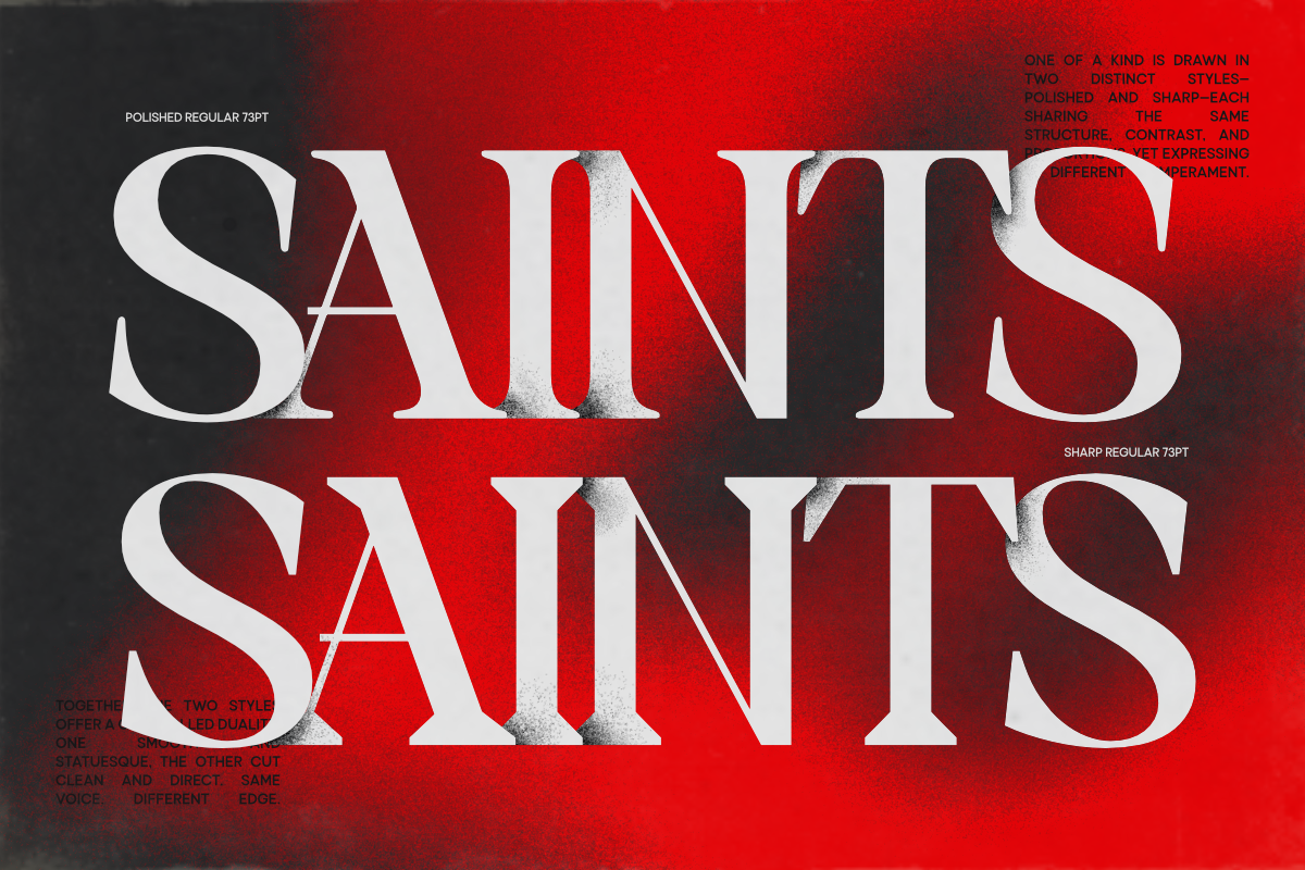 TBJ One Of A Kind Serif Font Family, a Serif Font by Taboja Studio (Photo 4 of 21)