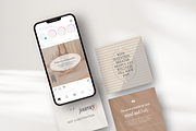 Wellness Quote Instagram Templates, a Social Media Template by DigiPax (Thumbnail 7 of 11)