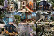 85 Kids Playhouse Stock Photos, an Architecture Photo by Incomelion (Thumbnail 9 of 13)