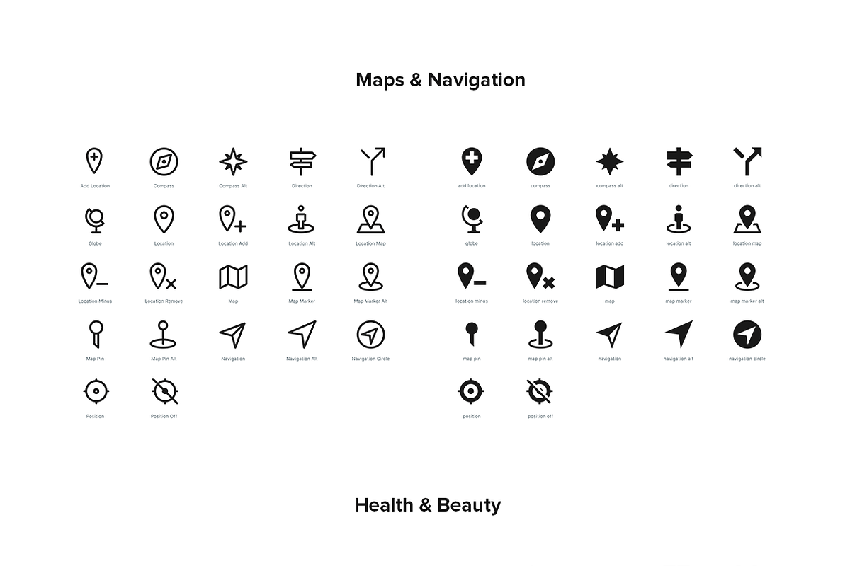 2,500 Line and Solid Icons, a Solid Icon by Icon54 (Photo 10 of 18)
