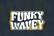 Funky Wavey, a Handwritten Font by Mini_World (Thumbnail 2 of 6)