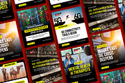 News Headline Social Media - Canva, a Social Media Template by Jiwstudio (Thumbnail 2 of 4)