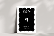 Minimalist Table Number Cards, a Card Template by RefocusMyJourney (Thumbnail 6 of 10)