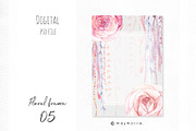 Floral Graphic Wedding Invitation 05, an Invitation Template by May • SHO (Thumbnail 5 of 5)