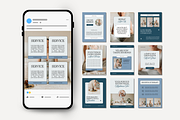 Therapy Instagram Templates, a Social Media Template by Anna Design Studio (Thumbnail 4 of 9)